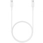 Cable USB 2-0 Tipo-C Samsung EP-DA705BWEGWW- USB Tipo-C Macho - USB Tipo-C Macho- 1m- Blanco