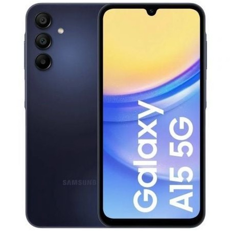 Smartphone Samsung Galaxy A15 4GB- 128GB- 6-5"- 5G- Negro Azul