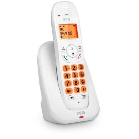 Telefono inalambrico spc kairo blanco pantalla