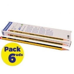 Lápices de Grafito Staedtler Noris 120-2- HB- 6 cajas de 12 unidades