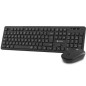 Teclado y Ratón Inalámbrico Subblim Combo Business Slim CSSW10- Negro