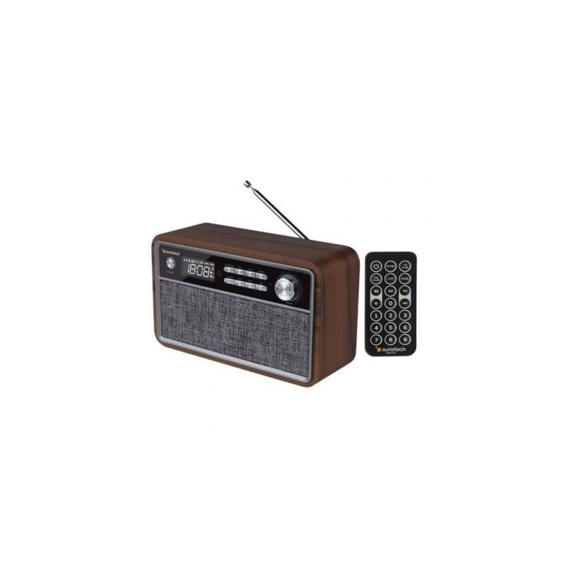 Radio Vintage Sunstech RPBT500- Madera