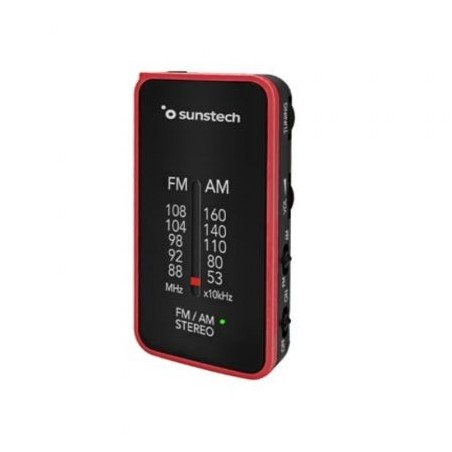 Radio Portátil Sunstech RPC6RD- Roja