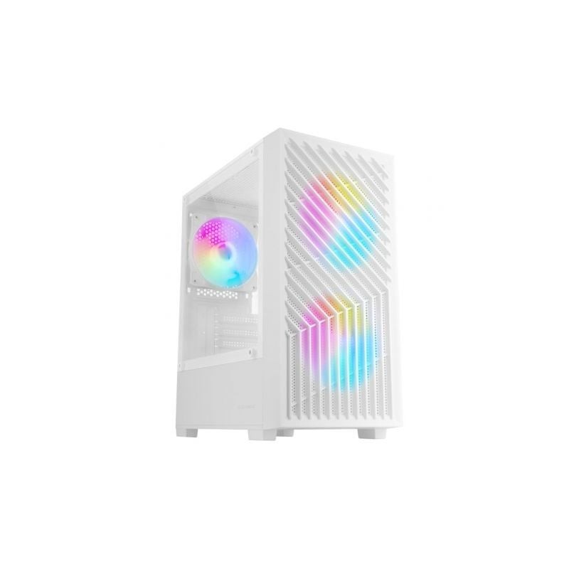 Caja Gaming Minitorre Mars Gaming MC-vortex- Blanca