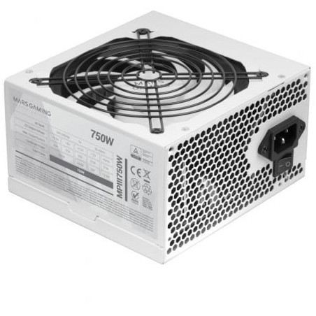 Fuente de Alimentación Mars Gaming MPIII750W- 750W- Ventilador 12cm