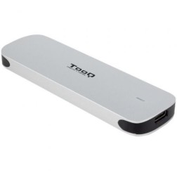 Caja Externa para Disco SSD M-2 NGFF TooQ TQE-2202S- USB 3-1 Gen2- Sin tornillos