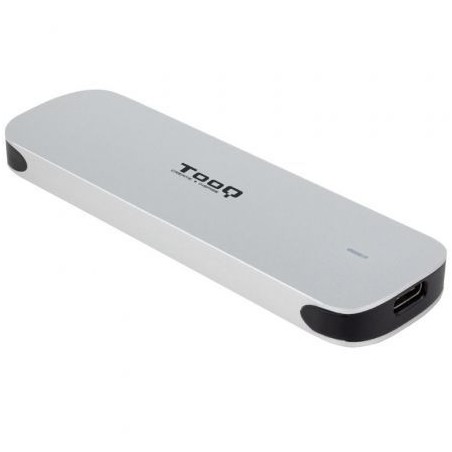 Caja Externa para Disco SSD M-2 NGFF TooQ TQE-2202S- USB 3-1 Gen2- Sin tornillos