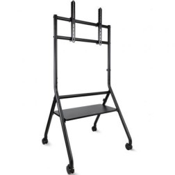 Soporte de Suelo con Ruedas Nivelable TooQ iDREAMS FS20206M-B para TV de 37-86"- hasta 80kg