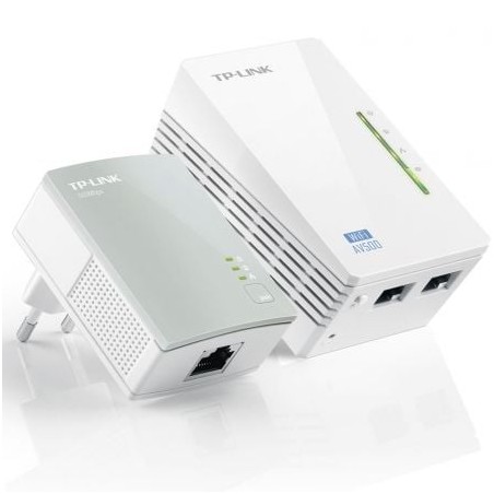 Adaptador Powerline TPLink WPA4220Kit 500Mbps- Alcance 300m- Pack de 2