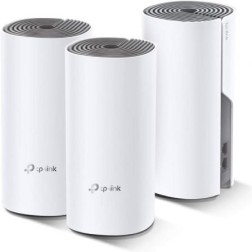 Sistema Mesh TP-Link Deco E4 1200Mbps- 2-4GHz 5GHz- Pack de 3