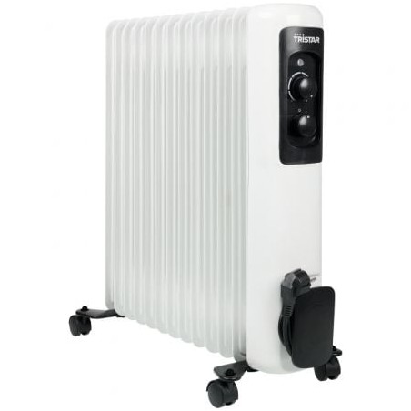 Radiador de Aceite Tristar KA-5183- 3 Potencias- 1000-1500-2500W- 13 Elementos Caloríficos