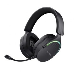 Auriculares Gaming Inalámbricos con Micrófono Trust Gaming GXT 491 Fayzo- Bluetooth- Jack 3-5- Negros