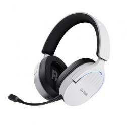 Auriculares Gaming Inalámbricos con Micrófono Trust Gaming GXT 491 Fayzo- Bluetooth- Jack 3-5- Blancos