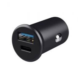 Cargador de Coche Trust Maxo- 1xUSB-Tipo C- 1xUSB- 38W