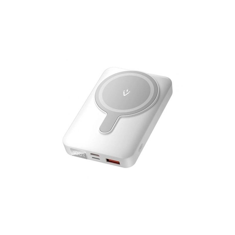 Powerbank 10000mAh Vention FHTW0- 22-5W- Wireless- Blanco