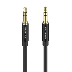 Cable Estéreo Vention BAXBG- Jack 3-5 Macho - Jack 3-5 Macho- 1-5m- Negro