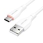 Cable USB Tipo-C Vention H25WF- USB Tipo-C Macho - USB Macho- 15W- 480Mbps- 1m- Blanco