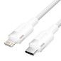 Cable USB Tipo-C Lightning Vention LALWF- USB Tipo-C Macho - Lightning Macho- 27W- 480Mbps- 1m- Blanco