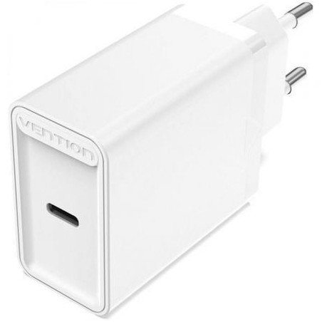 Cargador de Pared Vention FAIW0-EU- 1xUSB Tipo-C- 30W