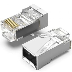 Conector RJ45 Vention IDAR0-50- Cat-5e- 50 uds