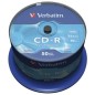 CD-R Verbatim Datalife 52X- Tarrina-50uds