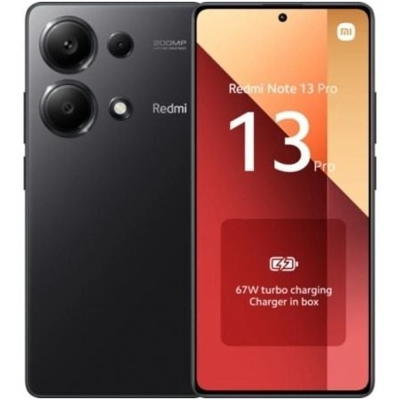 Smartphone Xiaomi Redmi Note 13 Pro 12GB- 512GB- 6-67"- Negro