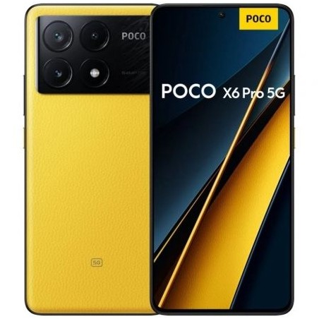 Smartphone Xiaomi POCO X6 Pro 8GB- 256GB- 6-67"- 5G- Amarillo