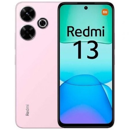 Smartphone Xiaomi Redmi 13 6GB- 128GB- 6-79"- Rosa Perla