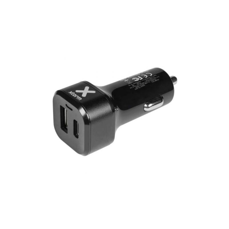 Cargador de Coche Xtorm AU203- 1xUSB Tipo-C- 1xUSB- 48W