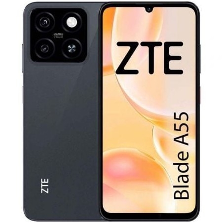 Smartphone ZTE Blade A55 4GB- 128GB- 6-75"- Negro