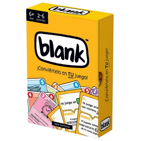 Juego mesa blank pegi 6