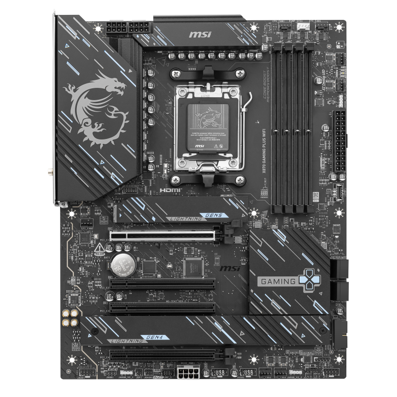 PLACA BASE MSI MAG X870 GAMING PLUS WIFI ATX AM5 4XDDR5