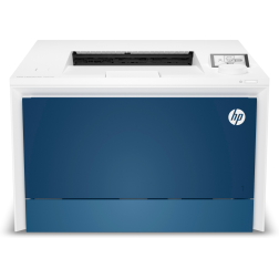 Impresora Láser Color HP LaserJet Pro 4202dn Dúplex- Blanca y Azul