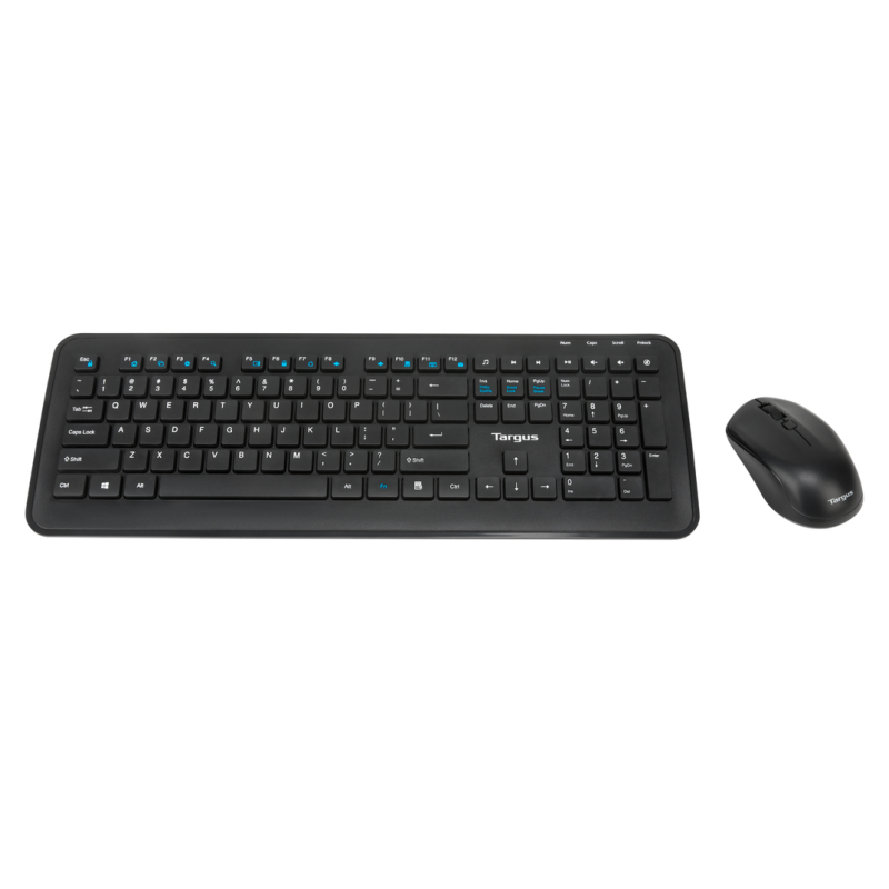 FUNDA TARGUS FULL SIZE 2-4 GHZ WIRELESS KEYBOARD AND MOUSE COMBO