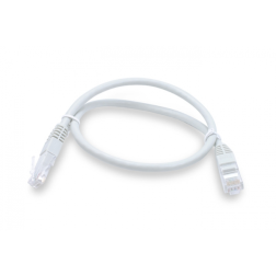 CABLE DE RED 3GO UTP CAT6 RJ45 1M BLANCO