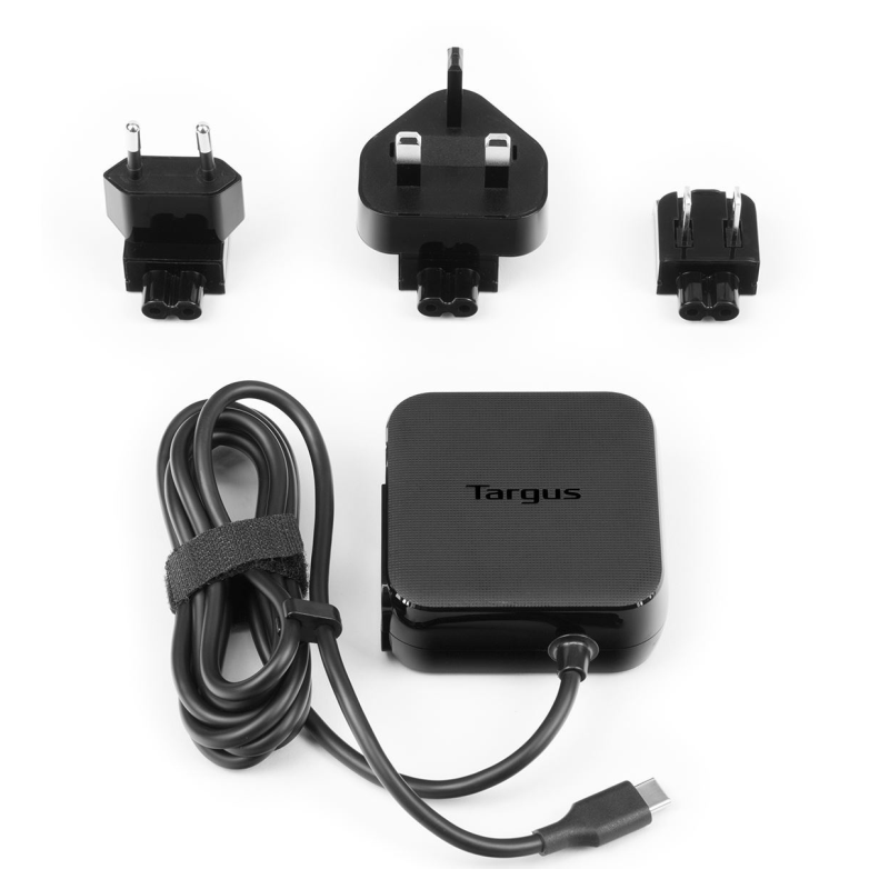 CARGADOR ADAPTADOR UNIVERSAL TARGUS 45W TIPO C NEGRO