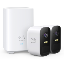 SISTEMA CAMARA DE SEGURIDAD EUFY CAM 2C KIT 2+1