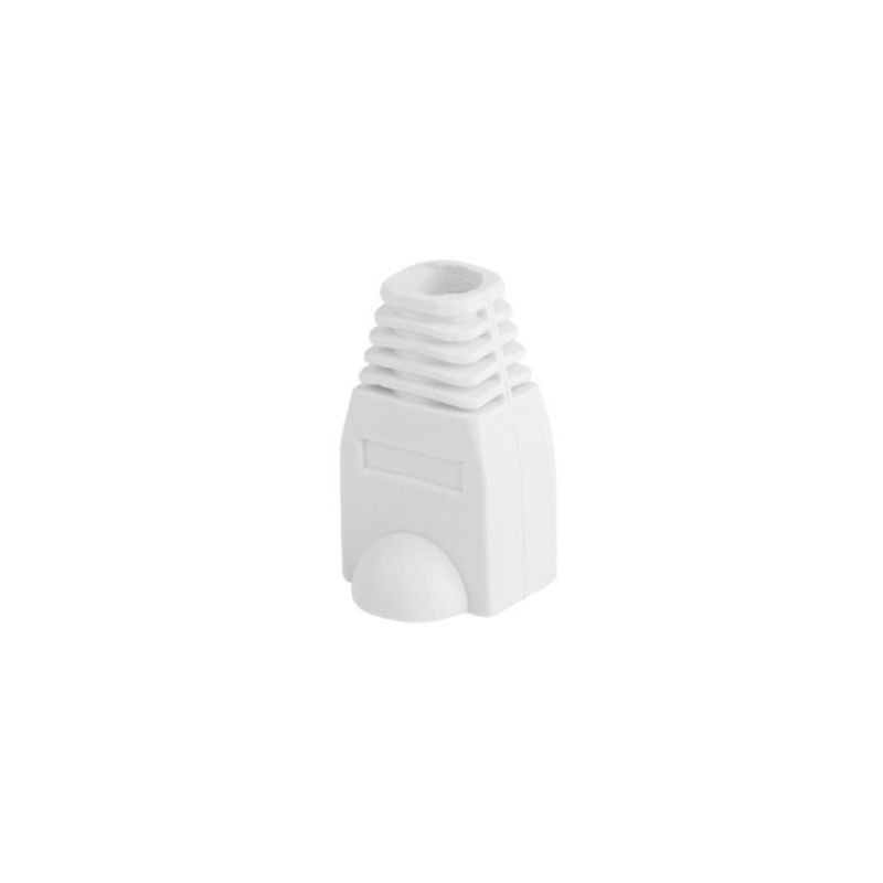 FUNDA PROTECTOR LANBERG CONECTOR RJ45 (PACK 100 UDS) BLANCO