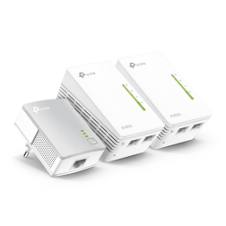 POWERLINE WIFI TP-LINK AV600 KIT 3UDS 2 PORT