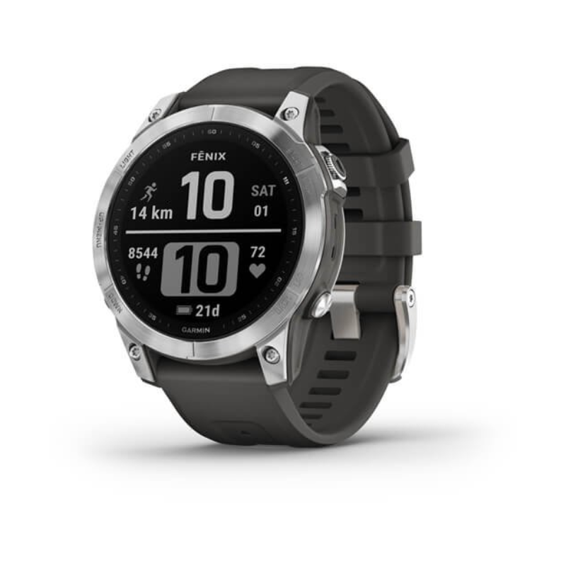 SMARTWATCH GARMIN FENIX 7 PLATA-GRAFITO