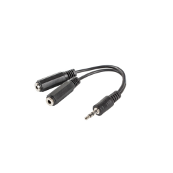 Adaptador lanberg jack stereo macho a