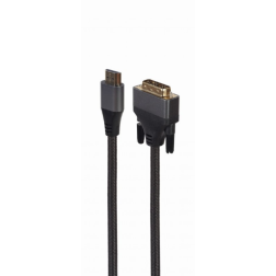 CABLE HDMI GEMBIRD A DVI MACHO MACHO 4K 1,8 "PREMIUM SERIES"