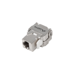 CONECTOR KEYSTONE LANBERG RJ45 CAT-6A FTP 180 TOOL-LESS