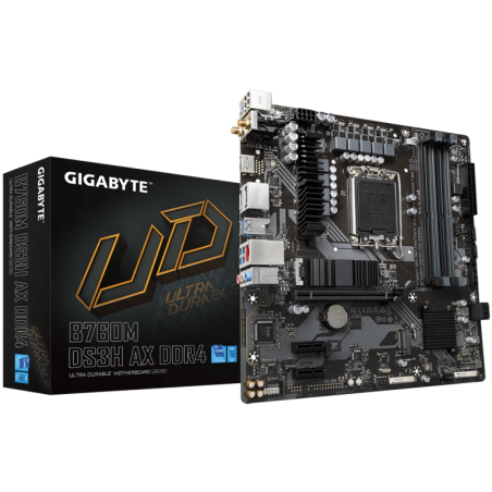 PLACA BASE GIGABYTE 1700 B760M DS3H AX DDR4