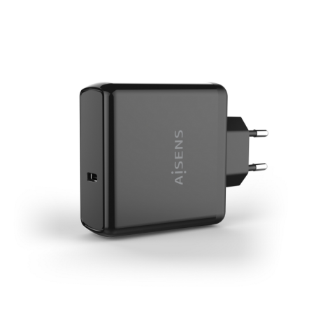 CARGADOR AISENS PD3-0 QC3-0 1 PUERTO 1XUSB-C 60W NEGRO