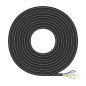 Bobina de Cable RJ45 para Exteriores UTP AWG23 Aisens A135-0675 Cat-6- 100m- Impermeable- Negro