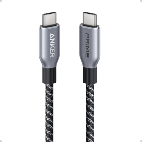 CABLE ANKER ANKER PRIME USB-C TO USB-C CABLE (6FT 240W UPCYCLED-BRAIDED)