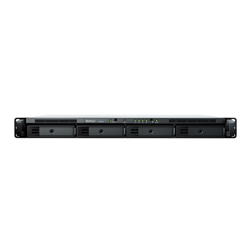 NAS Synology RackStation RS422+- 4 Bahía 3-5"- 2-5"- 2GB DDR4- Formato Rack