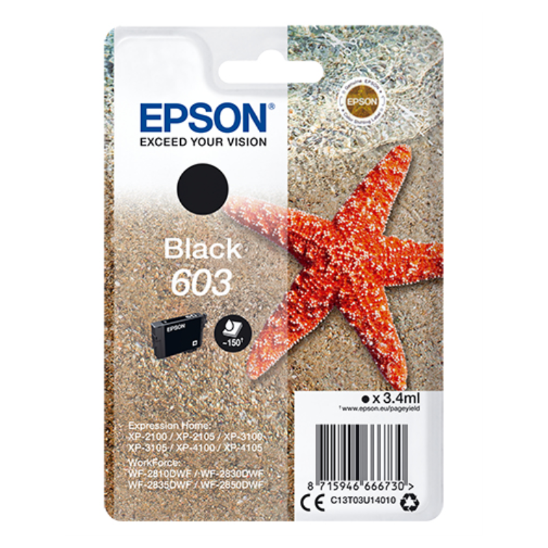 TINTA EPSON 603 NEGRO