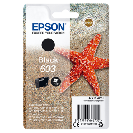 TINTA EPSON 603 NEGRO